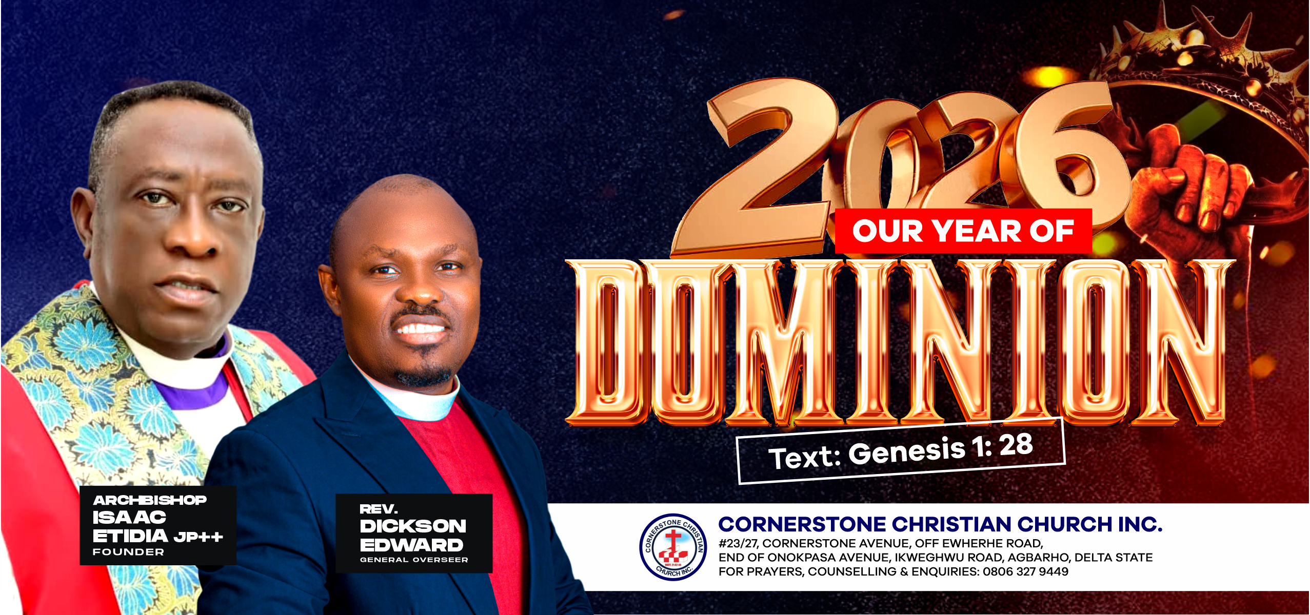 2023 Cornerstone Theme for the Year